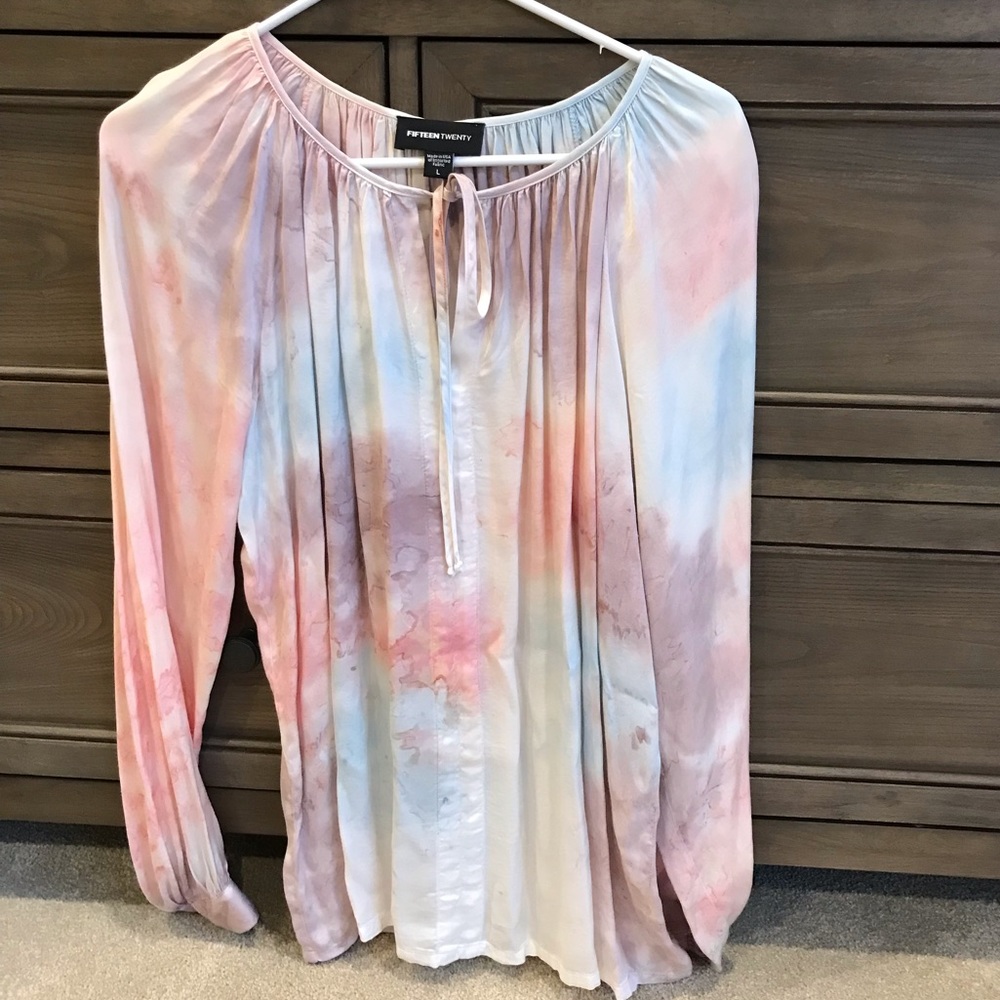 Cute multi colored blouse